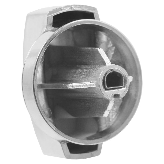 Temperature Control + Hob Control Knobs Kit for Belling 44444 Series Oven Cooker (Chrome, Pack of 10)