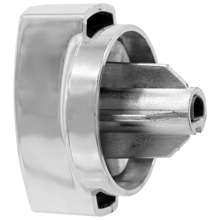 Temperature Control + Hob Control Knobs Kit for Belling 44444 Series Oven Cooker (Chrome, Pack of 10)