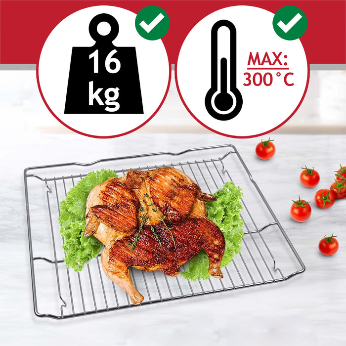 Oven Shelf Wire Rack for Bosch HBA HBG HEA HET HRG MBA 577170 Series Cooker (455 x 375 x 30mm)