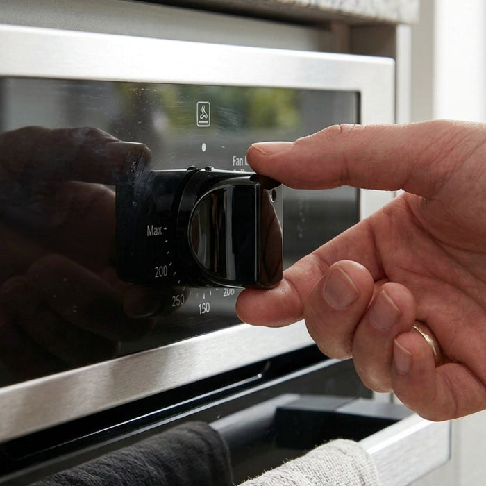 Oven Knob Switch Black for HOTPOINT Main Cooker Control