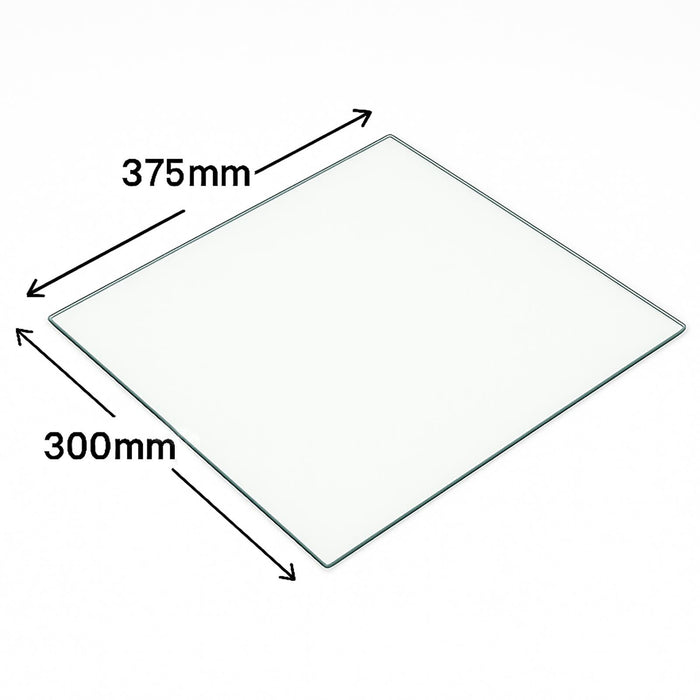 Universal Glass Fridge Shelf Replacement Refrigerator 375mm x 300mm
