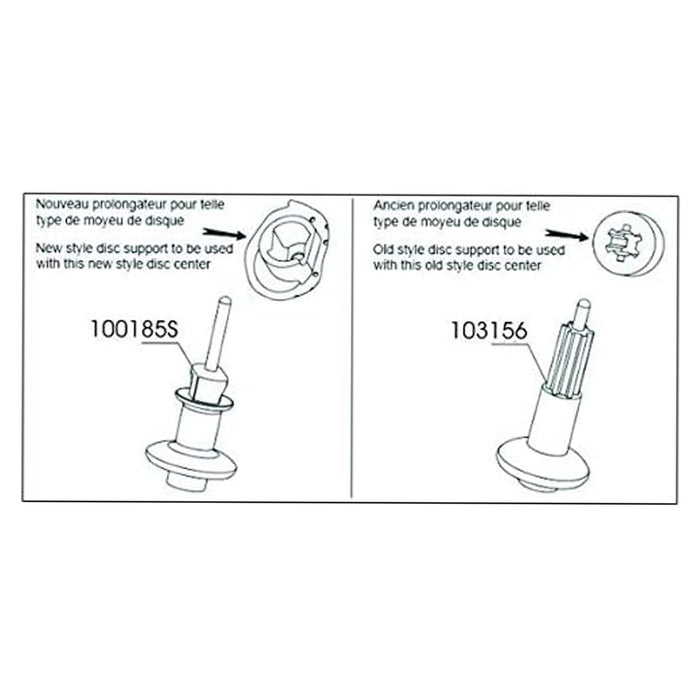 Magimix Cutting Disc Support Food Processor 2100 3000 3100 4000 4100 5000 5100 103156S