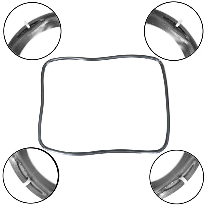 Oven Door Seal for Hotpoint Indesit Whirlpool Main 460 x 345 mm Gasket Clips