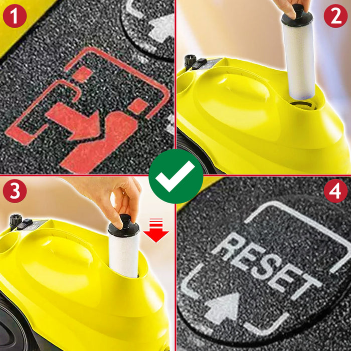 Descaling Filter Cartridge for Karcher SC2 SC3 127V BR SC3MX Upright Easyfix Plus Steam Cleaner