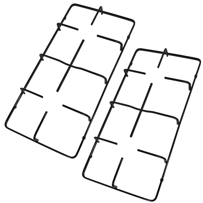 Hob Pan Support for Beko Belling Lamona Gas Cooker Burner Grate Stand 475mm x 230mm x 2