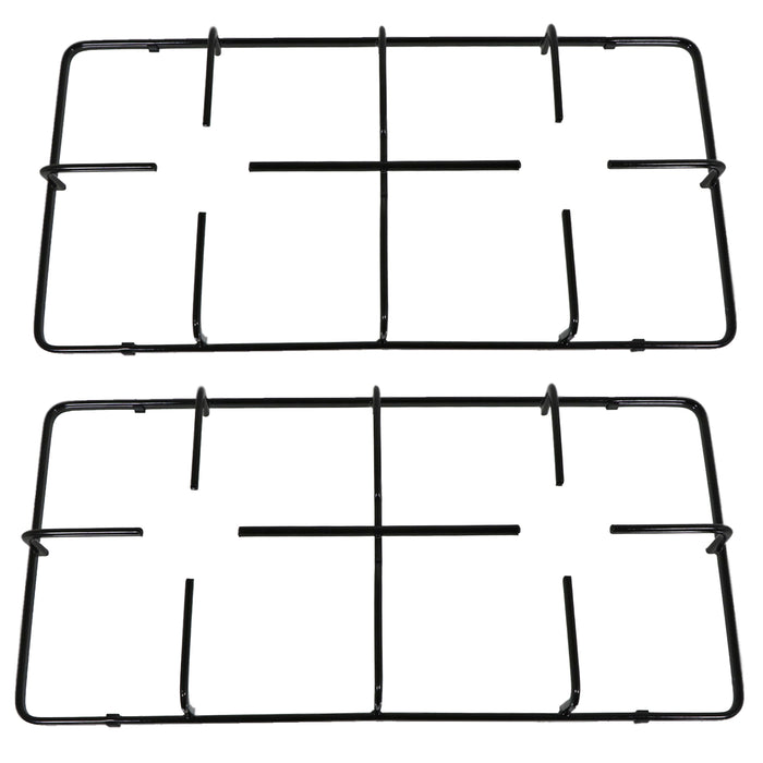 Hob Pan Support for Beko Belling Lamona Gas Cooker Burner Grate Stand 475mm x 230mm x 2