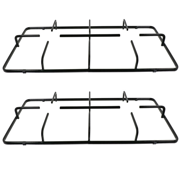 Hob Pan Support for Beko Belling Lamona Gas Cooker Burner Grate Stand 475mm x 230mm x 2