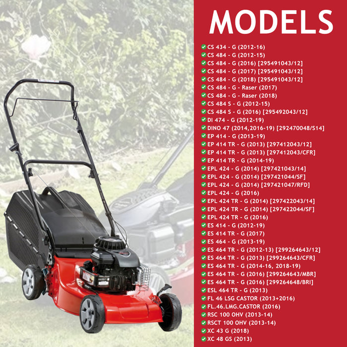 Fuel Line Pipe for Castel Garden CS 484 - G EP 414 TR EPL 424 - G ES 464 TR Lawnmower