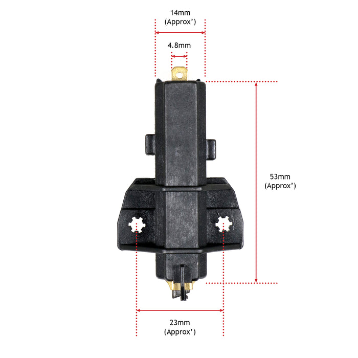 Carbon Brushes for Siemens for Bosch Washing Machine Ceset Motor Replacement Set x 2