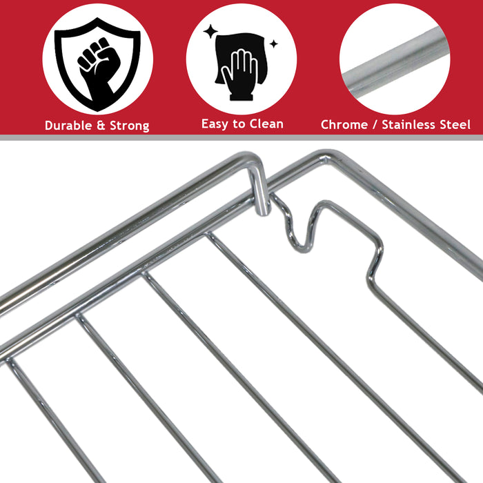 Shelf for John Lewis Oven Wire Rack Chrome 460 x 355 mm Equiv' to 844091603