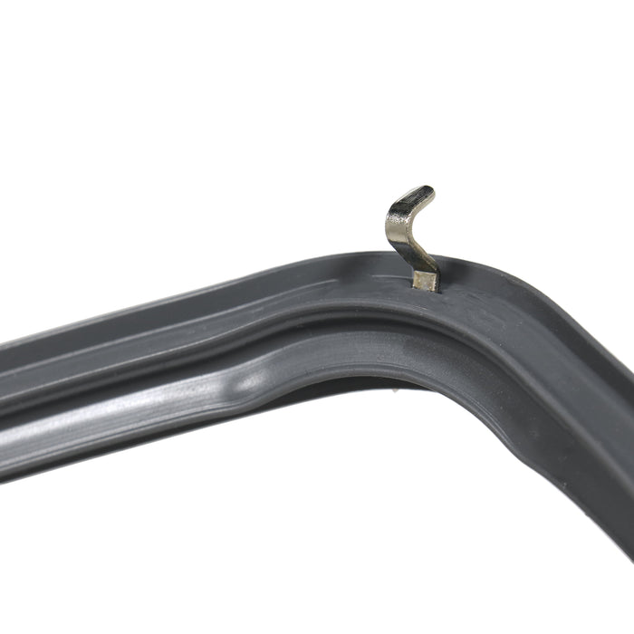 Oven Door Seal Gasket + Corner Clips for Siemens Cooker 480 x 350 mm