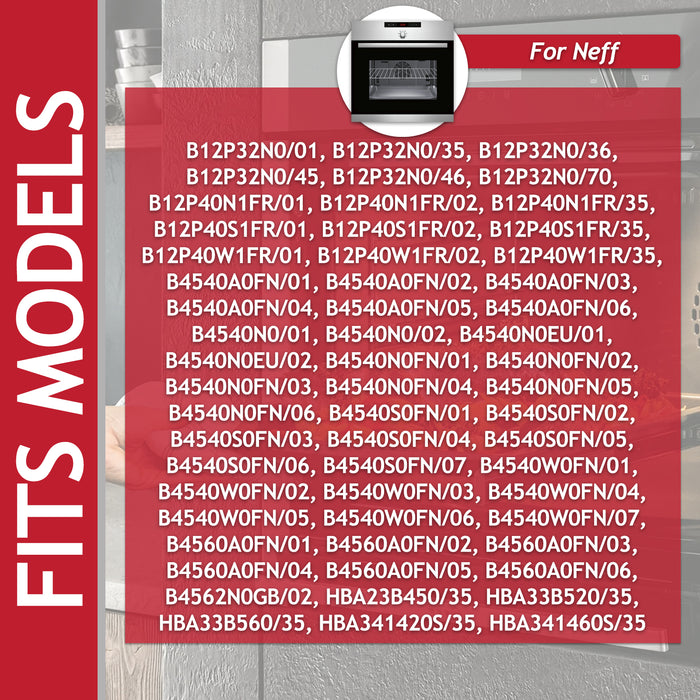 Heating Element for Bosch Neff Siemens Fan Oven Cooker (2 Turn, 2100W, 230V)