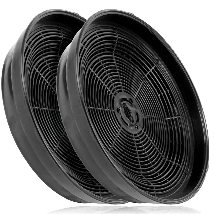 Carbon Charcoal Vent Filter for B&Q Cata Designair Cooke & Lewis Cooker Extractor Hood (Pack of 2)