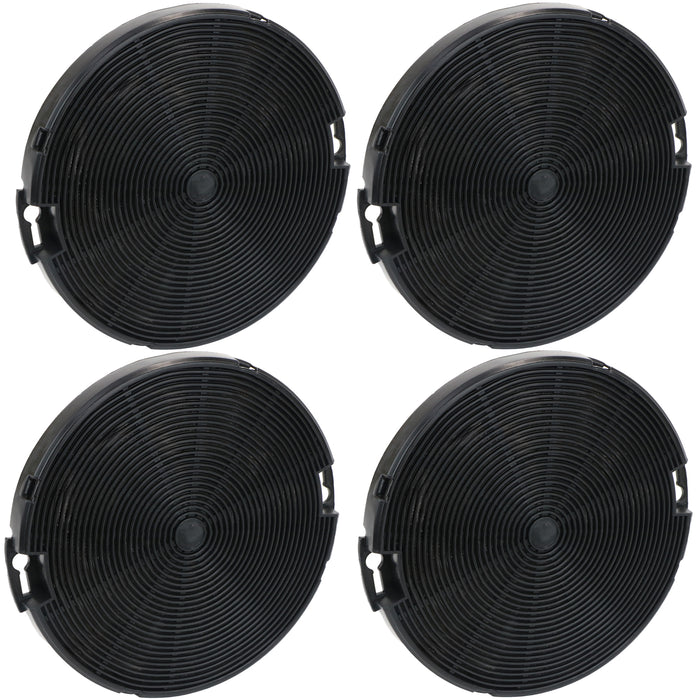 Carbon Filters for Beko Cooker Hood Vent Fan Charcoal Filter 9197059543 x 4