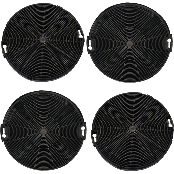Carbon Filters for Beko Cooker Hood Vent Fan Charcoal Filter 9197059543 x 4