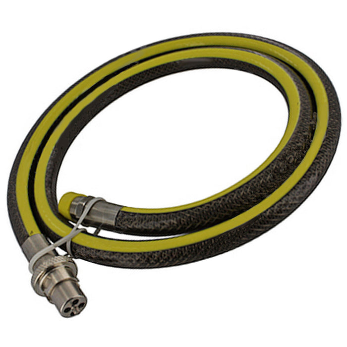 UNIVERSAL Oven Cooker Gas Supply Hose Pipe (5ft 1/2 inch, Straight Bayonet, BS EN14800 CE)
