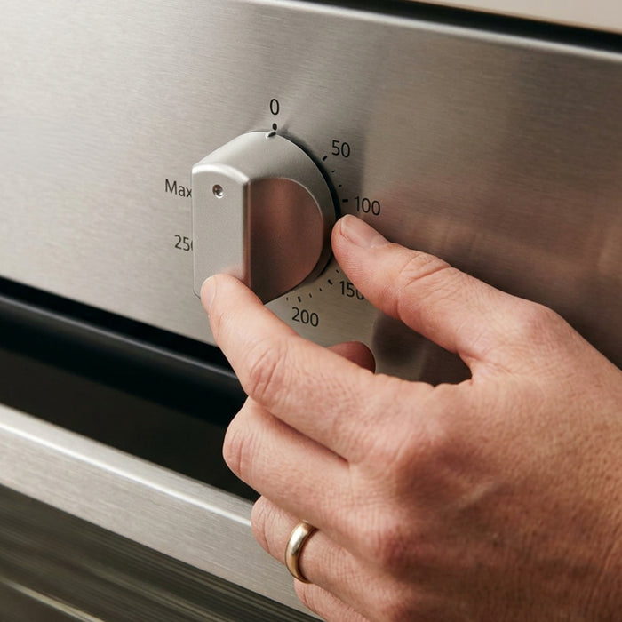 Hot-Ari ix Control Knob Switch for Hotpoint DH99CX DHS53CX DHS53CXS DHS53X DHS53XS Oven Cooker (Silver)