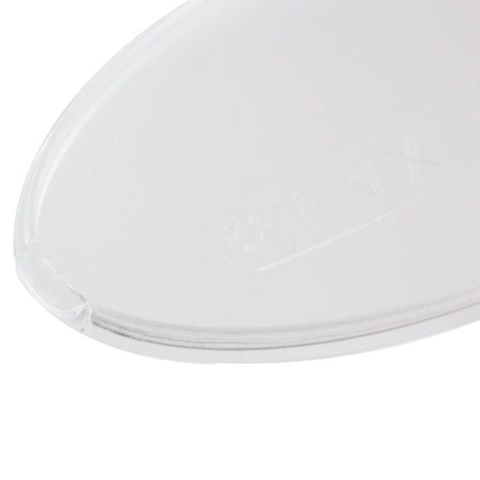 Cooker Hood Light Diffuser Lens Oval Cover Plates (100mm x 52mm, Pack of 2)