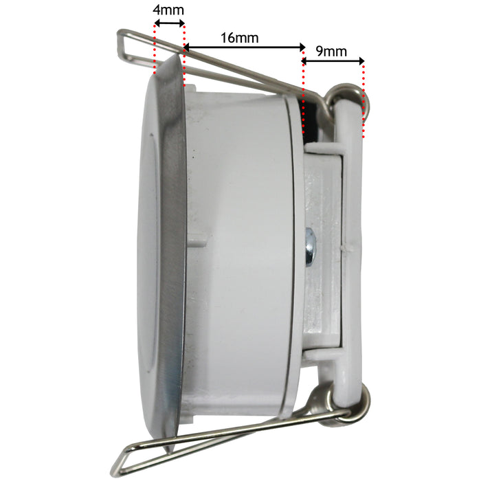 Universal Cooker Hood LED Light Vent Extractor Lamp Round (54.5mm diameter, 1.6W, 240V)