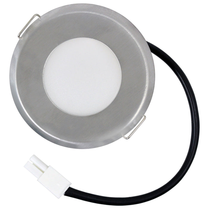LED Light for Beko 73.5mm Cooker Hood Extractor Vent Lamp Bulb Units (Pack of 2, Silver, 1.6W, 240V AC)