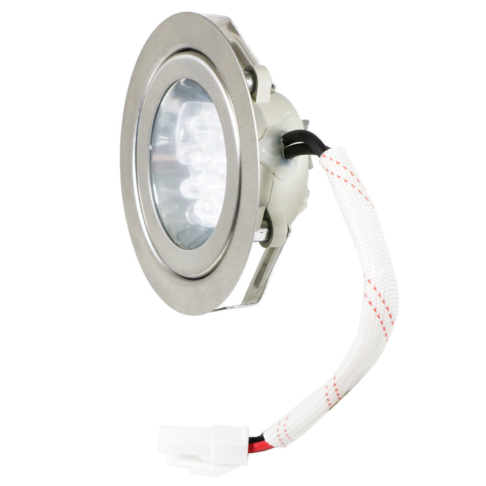 LED Light for Electrolux 70mm Cooker Hood Extractor Vent Lamp Bulb Unit (Silver, 1.5W, 12V DC)