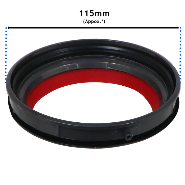 Dirt Bin Seal for Dyson V10 SV12 Series Dust Reservoir Top Ring Gasket