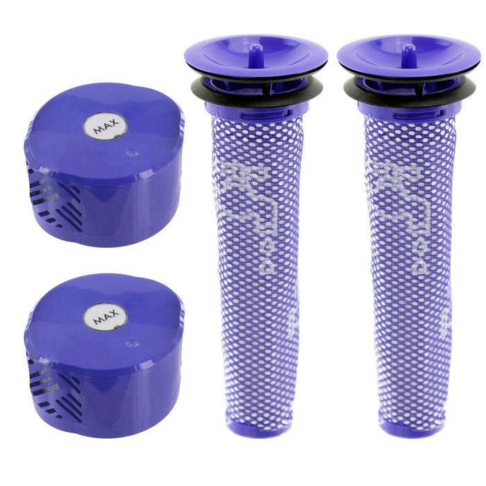 Filter for Dyson V6 Absolute SV05 Pre + Post HEPA Motor Cordless Vacuum Cleaner x 2 Each Filters