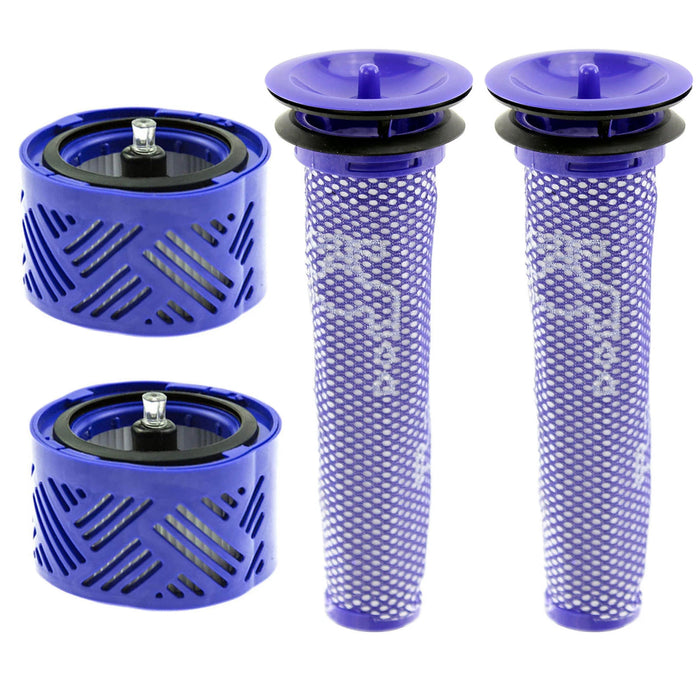 Filter for Dyson V6 Absolute SV05 Pre + Post HEPA Motor Cordless Vacuum Cleaner x 2 Each Filters