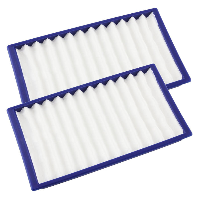 Washable H Level Filters for Dyson DC02 Vacuum Cleaners (Blue, Pack of 2)