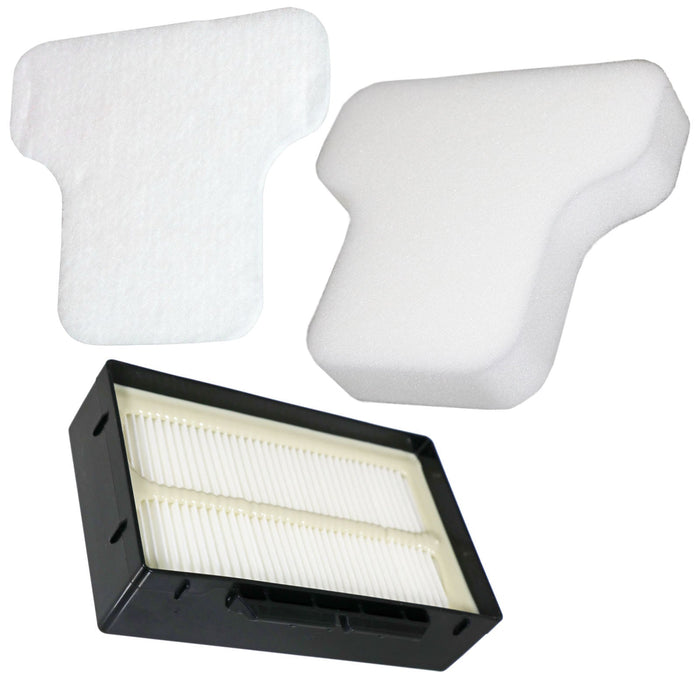 Filters Kit for SHARK CV100 CZ250 CZ500 CV100UKT CZ250UKT CZ500UKT Foam Felt Post Motor Filter + Fresheners