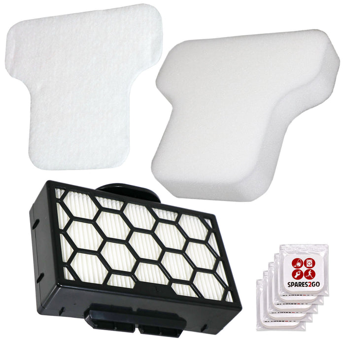 Filters Kit for SHARK CV100 CZ250 CZ500 CV100UKT CZ250UKT CZ500UKT Foam Felt Post Motor Filter + Fresheners