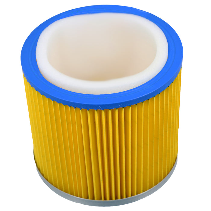 Vacuum Cleaner Cartridge Filter + Sponge Foam Sleeve compatible with Goblin Aquavac
