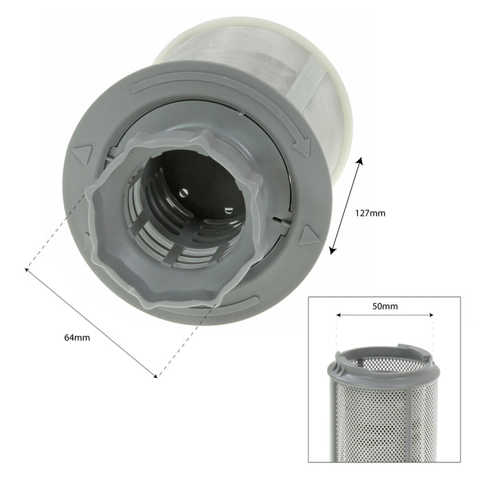 Filters for Bosch Neff Siemens Dishwasher 2 Part Micro Mesh Filter Kit 427903 170740