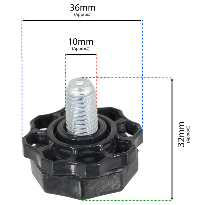 Kenwood Washing Machine Foot Leg Adjustable KWMA5 KWMA5/600 KWMA6 KWMA7