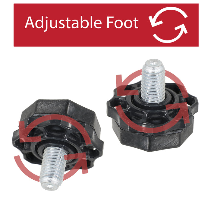 Kenwood Washing Machine Foot Legs Adjustable KWMA5 KWMA5/600 KWMA6 KWMA7 x 4 Feet