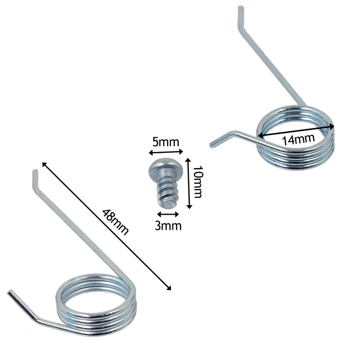 Tines for Flymo Lawnrake Compact 340 3400 FLY058 504807001 Electric Scarifier Rake 42 Pack