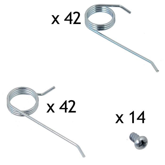 Tines for Flymo Lawnrake Compact 340 3400 FLY058 504807001 Electric Scarifier Rake 84 Pack