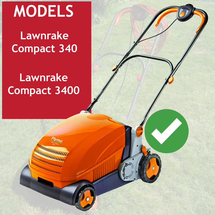 Tines for Flymo Lawnrake Compact 340 3400 FLY058 504807001 Electric Scarifier Rake 168 Pack