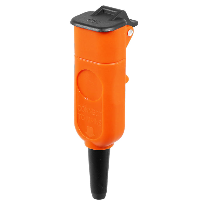 Rewirable Connector Plug for Flymo Vision Compact 330 350 380 Plus Turbo GM380 H3000 H4000 Lawnmower Mains Cable (2 Core, Female)