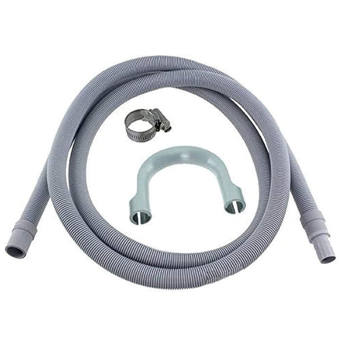 Universal Drain Hose Extension Pipe Kit for Washing Machine Dishwasher (2.5m, 19mm / 22mm)