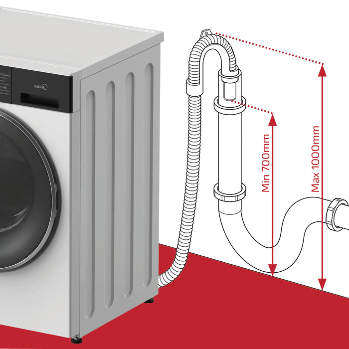 Drain Outlet Hose for Bush Dishwasher (2.5M, 30mm / 22mm)
