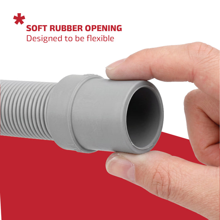 Universal Washing Machine / Dishwasher Drain Hose Pipe (20mm / 30mm / 2m) + Fill Hose 2.5m