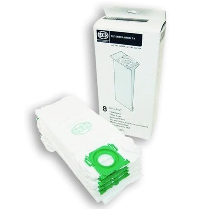 SEBO Genuine Vacuum Cleaner Bags Ultrabag Airbelt Komfort K1 K3 Vulcano 6629ER
