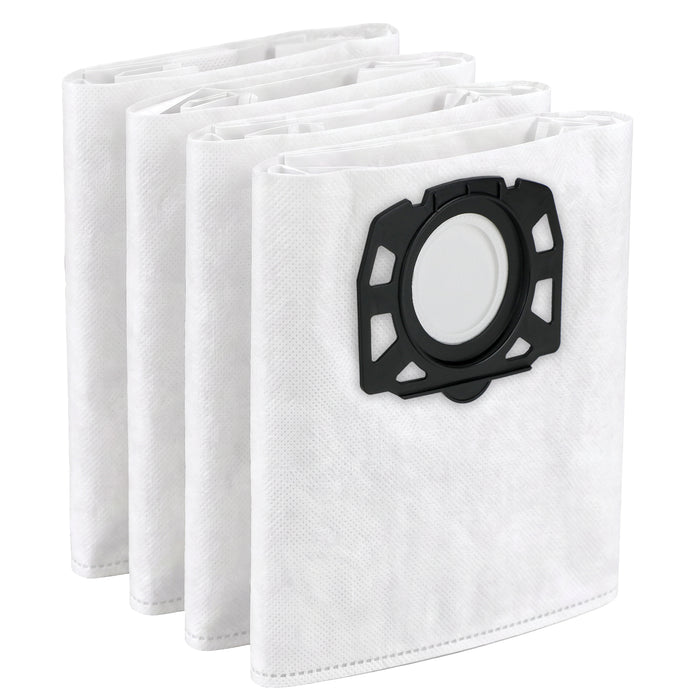 Bags for KARCHER A2200 A2500 WD4 WD3 WD3P MV3 Dry Vacuum Microfibre Dust Bag x 4