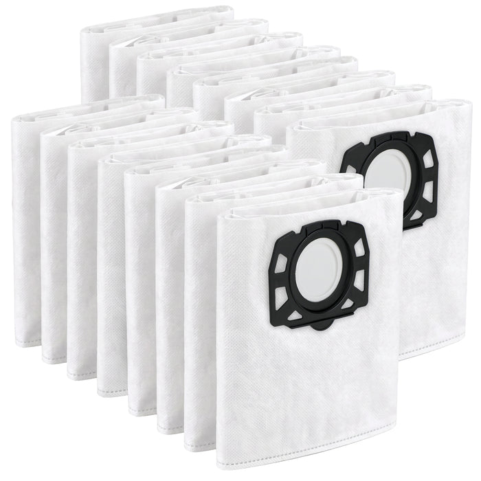Bags for KARCHER A2200 A2500 WD4 WD3 WD3P MV3 Dry Vacuum Microfibre Dust Bag x 16