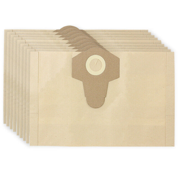 20L Dust Bags for DIRT DEVIL DRAPER EINHELL Vacuum Cleaner (Pack of 10)