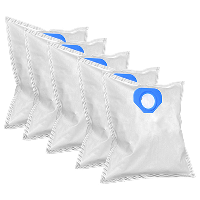 SMS Microfibre Dust Bags for Nilfisk GA70 GD80 GD90C GM80 GM90 GS80 GS84 GS90 G90 Vacuum Cleaner (Pack of 5) + Air Freshener Tabs