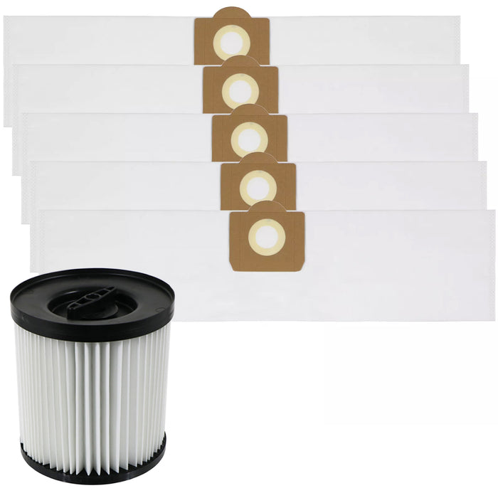 Filtro De Cartucho Para Aspiradora Titan TTB774VAC 16L | Filtro Lavable Plisado, Mejora Flujo De Aire
