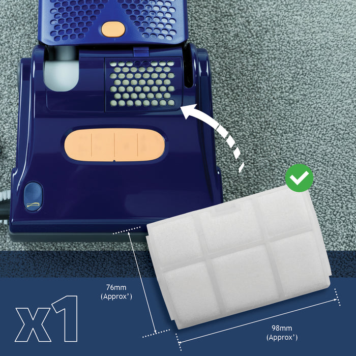 Dust Bags Filter Service Kit for Sebo X1 X2 X3 X4 X5 Extra & C1 C2 C3 Series Vacuum Cleaner (10 Bags, 2 Filters) + 10 Fresheners