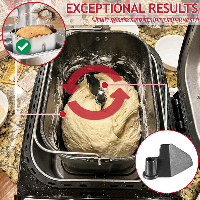 Baking Pan + Kneading Paddle Blade Arm for Morphy Richards Breadmaker 48261 48280 48281 48282 48285 48286 48319 48320 48321 48322 48323 48280001